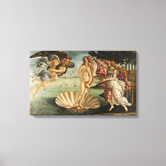 The Birth of Venus – Sandro Botticelli   Leinwanddruck (Vorderseite)