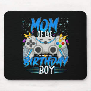 The Birthday Boy Video Game Birthday Gamer Boys Mousepad