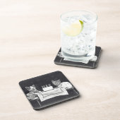 The Birthday Cake Harry Whittier Frees 1914 Getränkeuntersetzer (Rechte Seite)