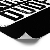 The Birthday Dude Men Teens Boys Toddlers Kids B-d Poster (Ecke)