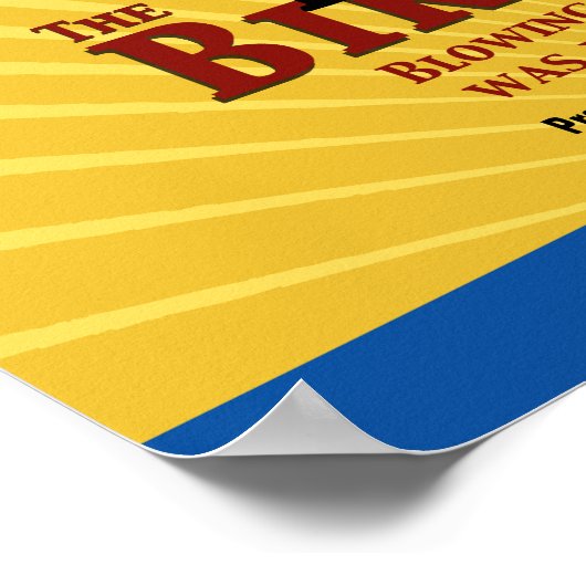 The Birthday Movie Poster (Junge) (Ecke)