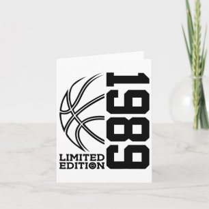 &#; The Birthday Sketll Limited Edition 1989 Karte