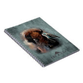 The Bison - Notebook Notizblock (Rechte Seite)