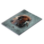 The Bison - Notebook Notizblock (Linke Seite)