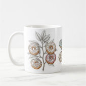 The bizarre artistic "doughnut sprig" cup kaffeetasse (Links)