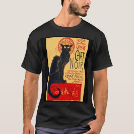 The Black Cat, Le Chat Noir, Art T-Shirt