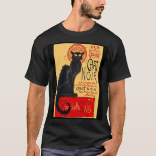The Black Cat, Le Chat Noir, Art T-Shirt