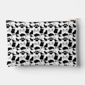 THE BLACK CATS PATTERNS ZUBEHÖRTASCHE (Rückseite)