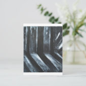 The Black Leaking Light Postkarte (Stehend Vorderseite)
