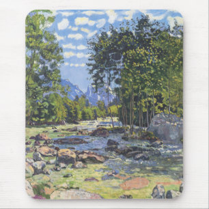 The Black Lutschina (von Ferdinand Hodler) Mousepad