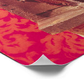 The Black Madonna, Catalan School, 11th century Poster (Ecke)