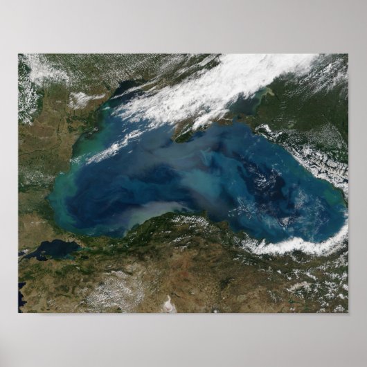 The Black Sea in eastern Russia Poster (Vorne)