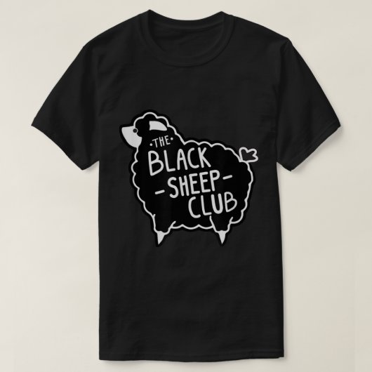 The Black Sheep Club Design T-Shirt (Design vorne)