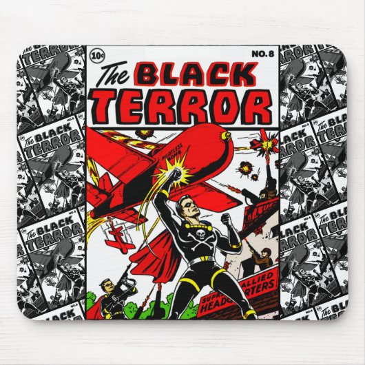 The Black Terror-Mauspad Mousepad (Vorne)