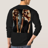 The Black Widow’s Lie – Southern Psychos Thriller T-Shirt (Rückseite)