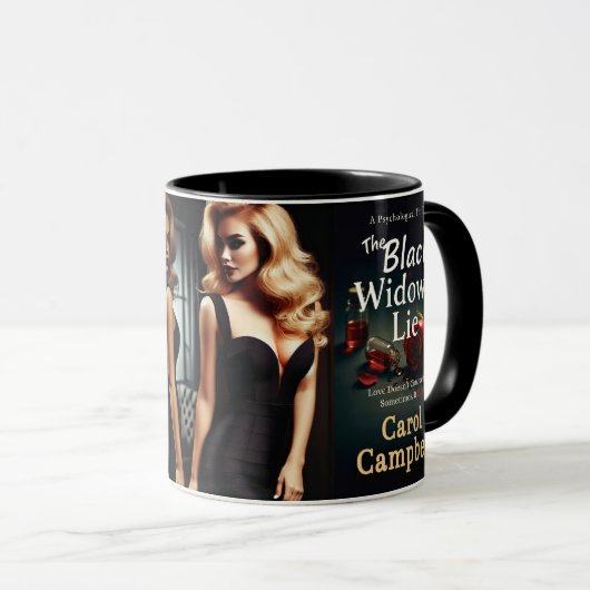 The Black Widow’s Lie – Southern Psychos Thriller  Tasse (VorderseiteRechts)