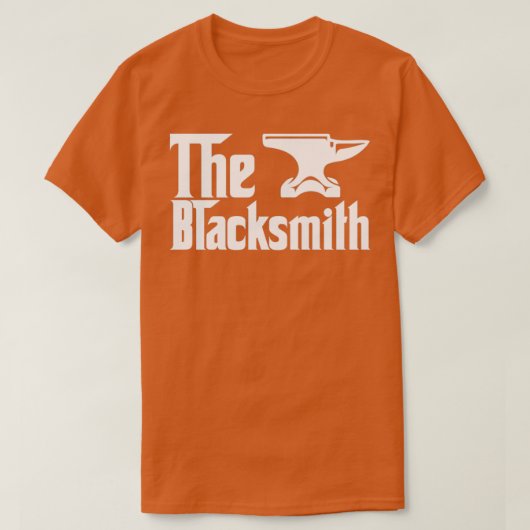 The blacksmith job gifts for father T T-Shirt (Design vorne)