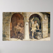 The Blacksmith of Ruhla, c.1854 Poster (Vorne)