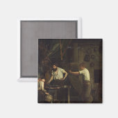 The Blacksmiths, Memory of Treport, 1857 Magnet (Vorderseite/Rückseite)