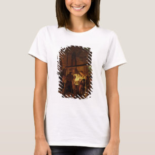 The Blacksmith's Shop (Öl auf Leinwand) T-Shirt