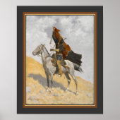 "The Blanket Signal" 1894 Frederic Remington Poster (Vorne)