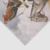 The Blanket Signal by Frederic Remington Seidenpapier (Ausschnitt)