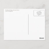 The Blessed Virgin - Advocata Nostra Icon Postkarte (Rückseite)