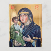 The Blessed Virgin - Advocata Nostra Icon Postkarte (Vorderseite)