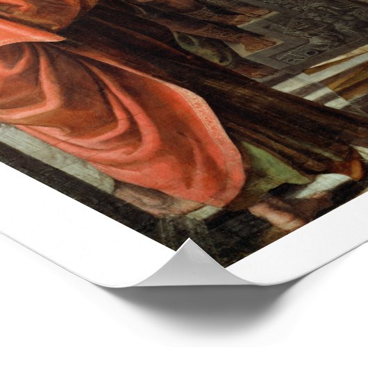 The Blinding of Elymas (cartoon for the Sistine Ch Poster (Ecke)