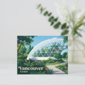 The Bloedel Conservatory Kanada Postkarte (Stehend Vorderseite)