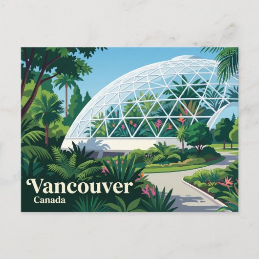 The Bloedel Conservatory Kanada Postkarte (Vorderseite)