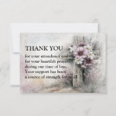 The Bloom of Grace Dankeskarte (Vorderseite)