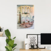 The Blossom Cafe Poster (Heimbüro)