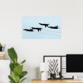 The Blue Angels Poster (Heimbüro)