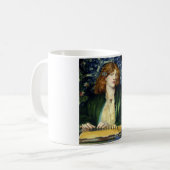 The Blue Bower (von Dante Gabriel Rossetti) Kaffeetasse (Vorderseite Links)