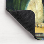 The Blue Bower (von Dante Gabriel Rossetti) Mousepad (Ecke)