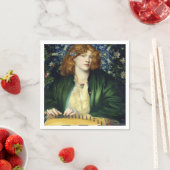 The Blue Bower (von Dante Gabriel Rossetti) Serviette (Beispiel)