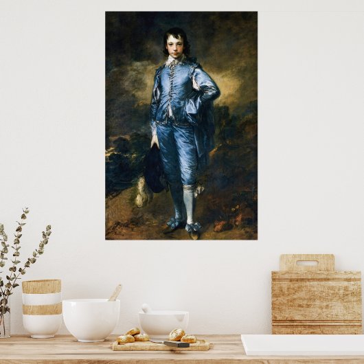 The Blue Boy von Thomas Gainsborough Poster (Küche)