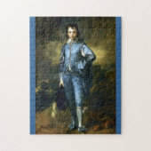 The Blue Boy von Thomas Gainsborough Puzzle (Vertikal)