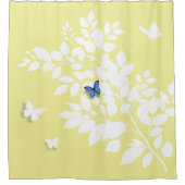 The Blue Butterfly has arrived Duschvorhang (Vorderseite)