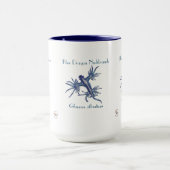 The Blue Dragon Nudibranches von Chrissy Wild Tasse (Zentrum)