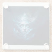 The Blue Ice Queen Glasuntersetzer (Rückseite)