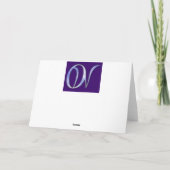 The Blue Jewel von Steven Vincent Johnson Karte (Rückseite)