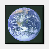 The Blue Marble - Earth Seen From Space Magnet (Vorne)