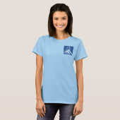 The Blue Pop Art Tiger T-Shirt (Vorne ganz)