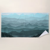 The blue valley strandtuch (Vorderseite)