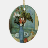 The Blue Vase (Blume und Obst) von Paul Cezanne Keramik Ornament (Rechts)