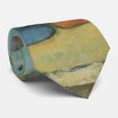 The Blue Vase (Blume und Obst) von Paul Cezanne Krawatte (Gerollt)