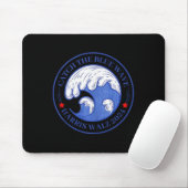 The Blue Wave Harris Wheimer 2024 Election Mousepad (Mit Mouse)