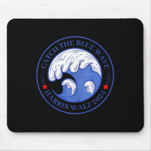 The Blue Wave Harris Wheimer 2024 Election Mousepad